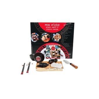 Mon atelier sushis, makis et gyozas maison