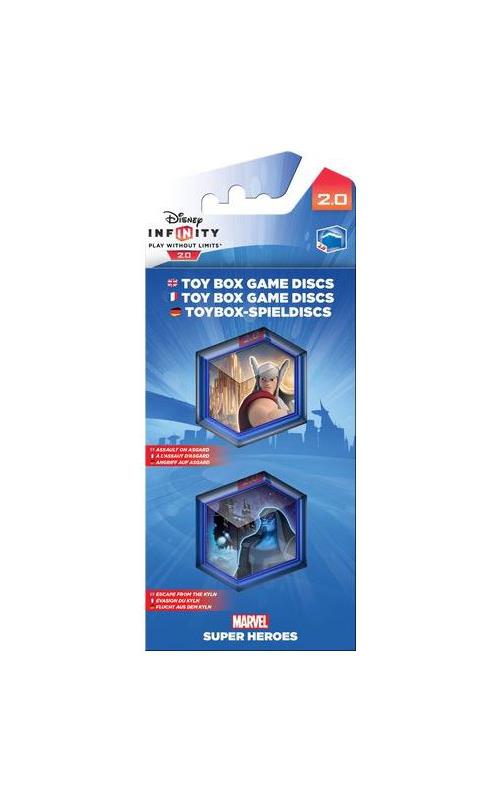 Pack Toy Box Game Discs Disney Infinity 2.0 Disney Marvel Super Heroes