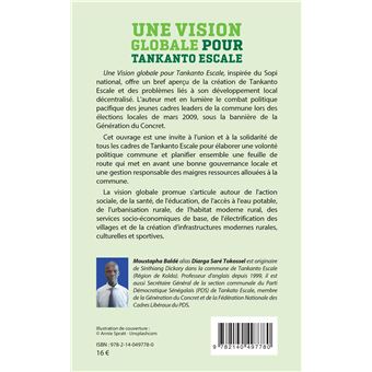 Une vision globale pour Tankanto Escale