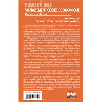 Traité du management socio-économique