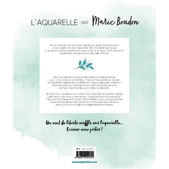 L'aquarelle par Marie Boudon