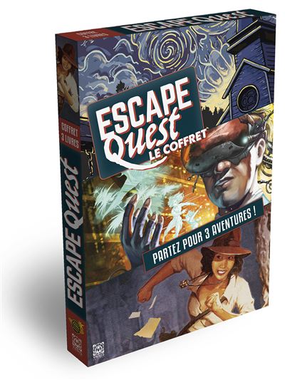 Escape Quest coffret 1+2+3 -  Collectif - Coffret
