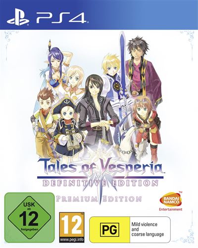 Tales of vesperia: definitive edition PREMIUM FR/NL PS4