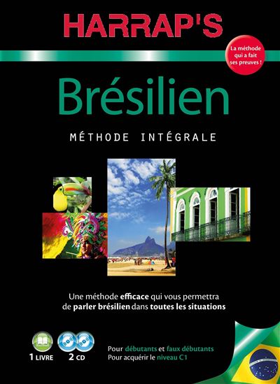 Harrap's méthode intégrale de brésilien 2 CD + livre -  Collectif - Livre CD