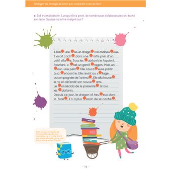 Mon cahier de lecture Perfectionnement 7-9 ans