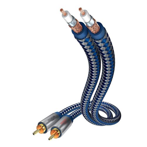 Inakustik Premium II Audio Kabel RCA 0.75m