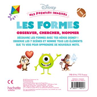 DISNEY BABY - Mes Premiers Imagiers - Les Formes