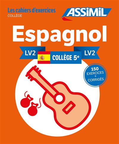 Espagnol 5ème LV2 Cahier d'exercices Workbook