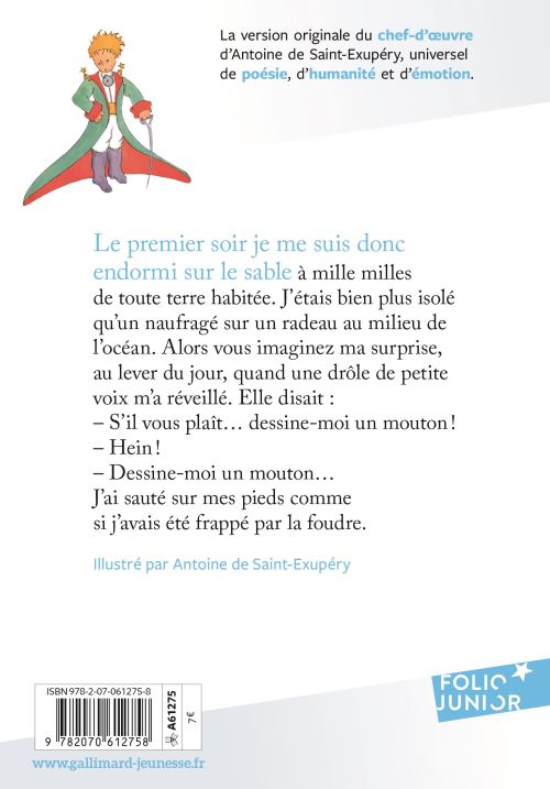 Le Petit Prince - Le Petit Prince - Antoine de Saint-Exupéry
