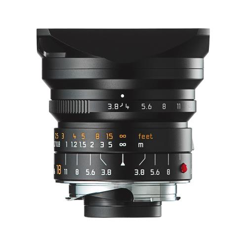 Objectif hybride Leica Super-Elmar-M 18 mm f/3.8 ASPH. Noir