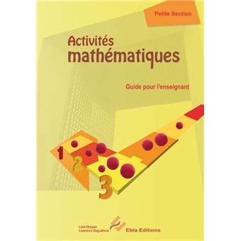 Activités mathématiques PS, Cycle 1