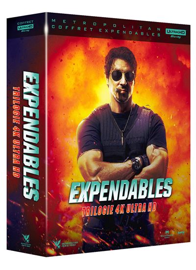 Coffret Expendables : La Trilogie Édition Limitée Collector Blu-ray 4K Ultra HD