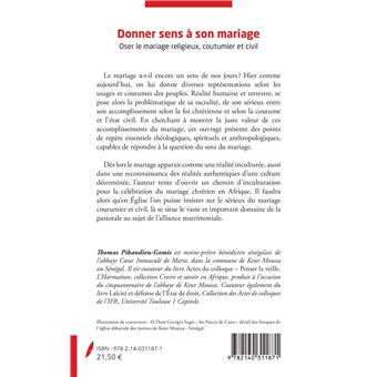 Donner sens à son mariage
