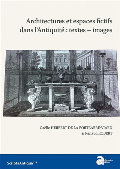 Architectures et espaces fictifs dans l'antiquité : textes-images