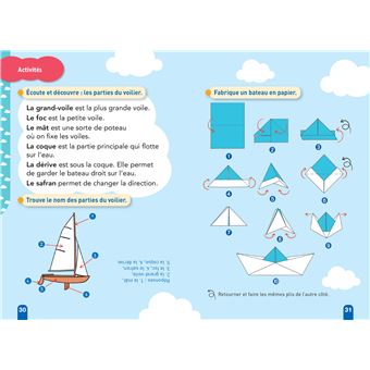Téo et Nina fin de CP niveau 3 - La promenade en mer de Téo et Nina