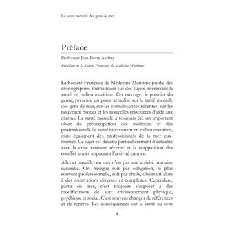 La santé mentale des gens de mer