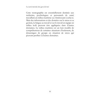 La santé mentale des gens de mer