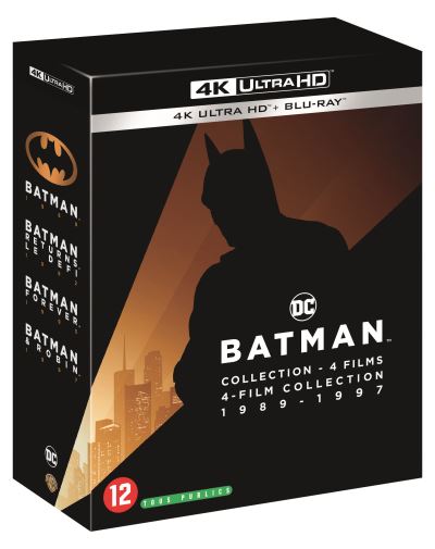 BATMAN 1-4 COLLECTION-BIL-BLURAY 4K