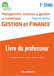 Management, Sciences de gestion et numérique - Gestion et Finance enseignement spécifique Tle STMG (2020) - Pochette - Livre du professeur