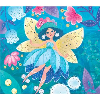 Sequins à clouter fées - boîte avec accessoires