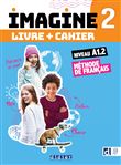 Imagine 2 - A1.2 - Livre + cahier + didierfle.app - 3 unités