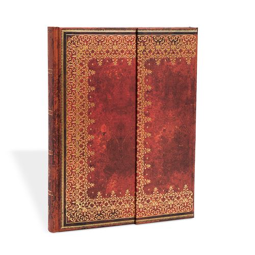 PAPERBLK CARNET FEUILLE OR ULTRA LGN