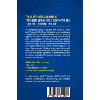 Summary: Financial Self-Defense