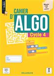 Cahier d'algo Cycle 4 (2021) - Cahier élève