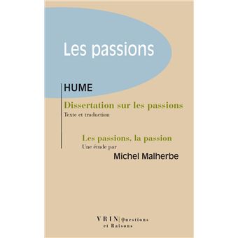 Dissertation sur les passions