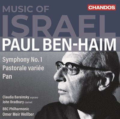 Ben-Haim: Symphonie Numéro 1 Pastorale variée Pan