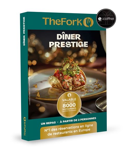 E-coffret cadeau TheFork Dîner Prestige