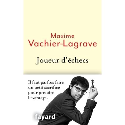 Joueur d'échecs - Maxime Vachier-Lagrave - broché