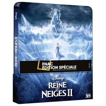 La Reine des NeigesLa Reine des neiges 2 Steelbook Edition Spéciale Fnac Blu-ray 3D