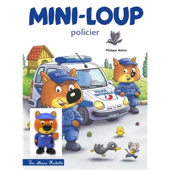 Mini-Loup Policier + figurine