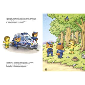 Mini-Loup Policier + figurine