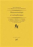 Phénoménologie et métaphysique