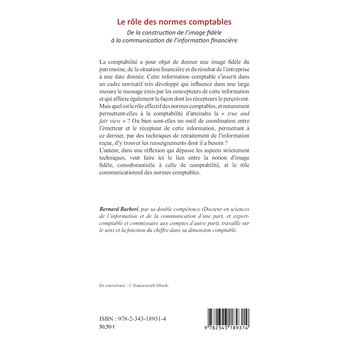 Le rôle des normes comptables