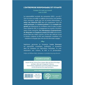 L'entreprise responsable et vivante