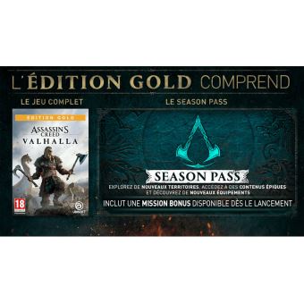 Assassin’s Creed Valhalla Edition Gold PS4