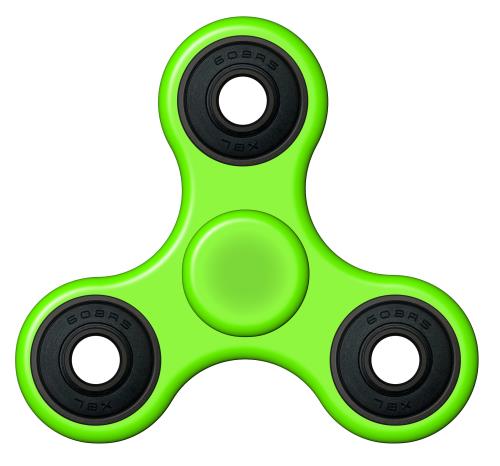 Fidget Hand Spinner Spinmax Pro Vert Neon