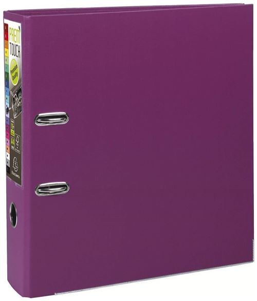 EXA ORDNER PVC MET. RAND D80 A4 FUSHIA