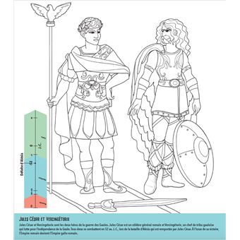 Ma pochette Rome Antique - Cartes à gratter et à colorier