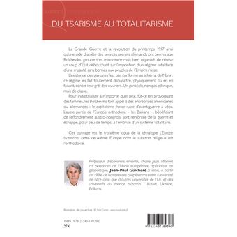 Du tsarisme au totalitarisme