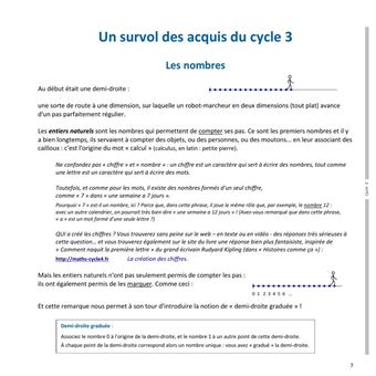Nombres et calculs mathématiques Cycle 4