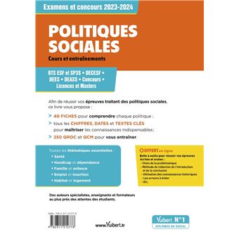 Politiques sociales - Révisions et entraînement
