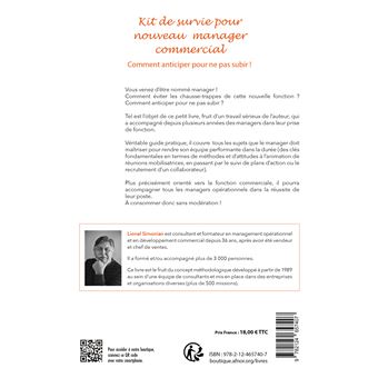 Kit de survie pour nouveau manager commercial - Comment anticiper pour ne pas subir !