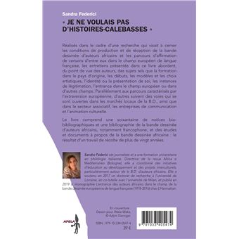 Je ne voulais pas d'histoires-calebasses
