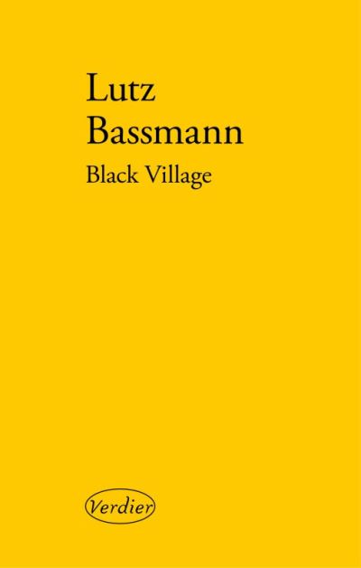 Black village - Lutz Bassmann - broché