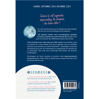 Agenda - Une année avec la Lune 2024