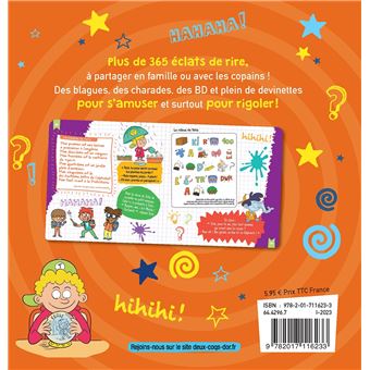 365 blagues et devinettes de Toto